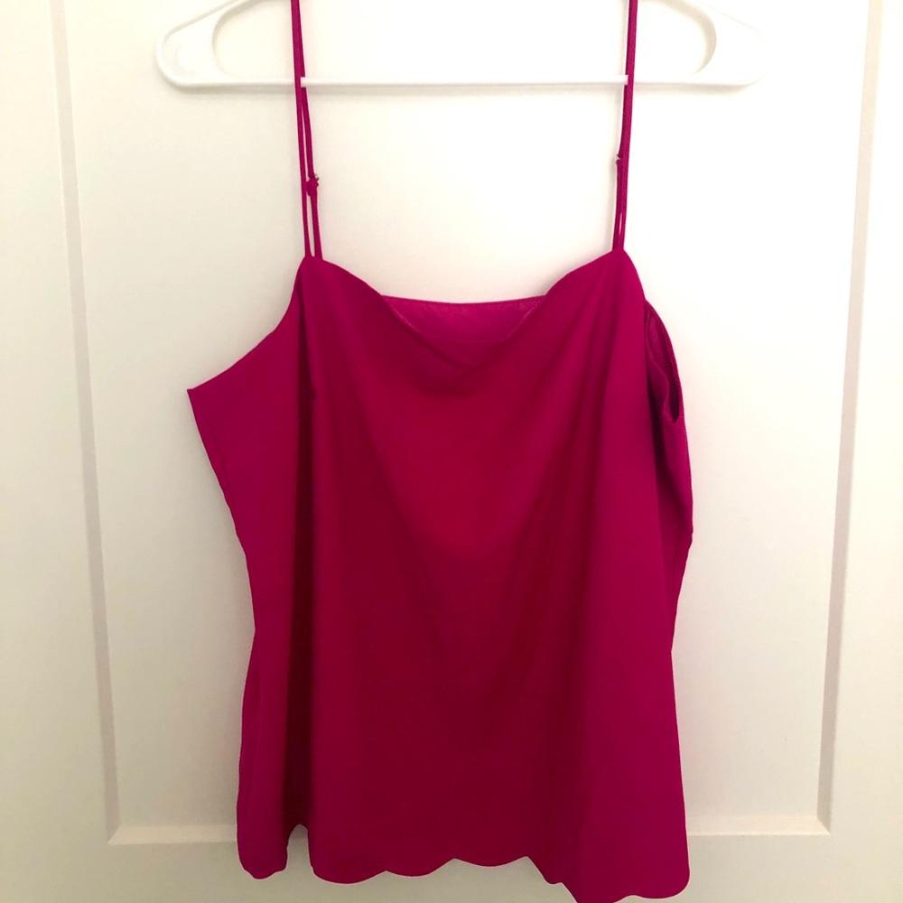 J.Crew Scalloped-Hem Cami Top
